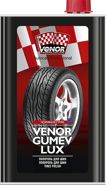 Засіб для чорніння гуми Venor Gumev Lux 1 л
