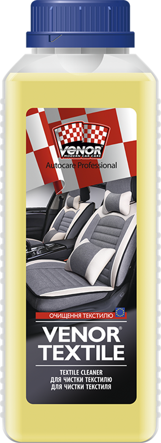 Очисник салону (хімчистка) Venor Textile 1 л, фото 1