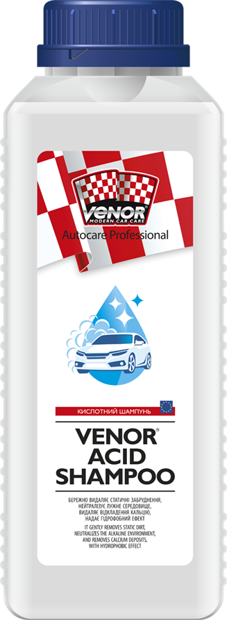 Кислотний шампунь VENOR ACID SHAMPOO 1 л