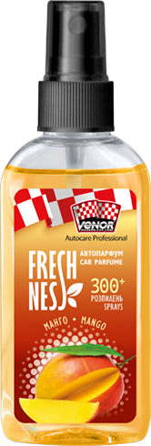 Ароматизатор для салону автомобіля VENOR FRESHNESS Mango 75 мл