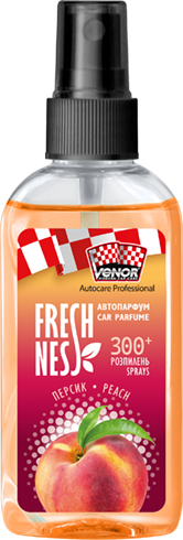 Ароматизатор для салону автомобіля VENOR FRESHNESS Peach 75 мл