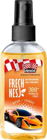 Ароматизатор для салону автомобіля VENOR FRESHNESS Сourage 75 мл, фото 1
