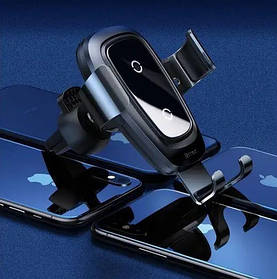 Автоутримувач Baseus з бездротовою зарядкою