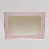 Коробка кондитерська для тістечка 250*170*80 до дня закоханих, фото 3