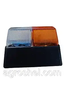 ЛІХТАР ПЕРЕДНІЙ ФП-204 (МТЗ МК, ЮМЗ-6, Т-40, ПРИЧЕПИ) СТАРОГО ЗРАЗКА КОРПУС ПЛАСТИК, фото 1