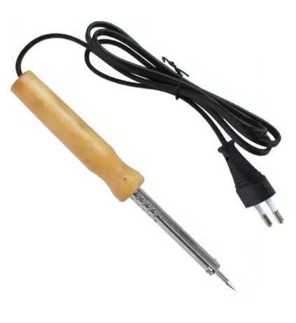 Паяльник 60W з дерев'яною ручкою, фото 1