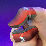 Ігрові напальчники P1 PLAY (1 пара 2 шт) для ігор на телефоні смартфоні планшеті срібне волокно pubg, фото 6