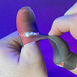 Ігрові напальчники P1 PLAY (1 пара 2 шт) для ігор на телефоні смартфоні планшеті срібне волокно pubg, фото 7