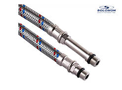 Шланг для змішувача ПАРА в блістері 1/2 вв 50см Solomon