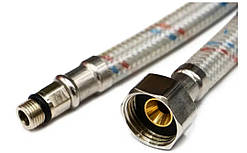 Шланг для змішувача коротка голка 1/2  20см силікон