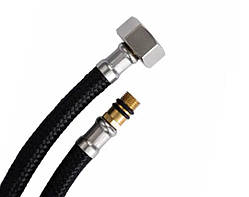 Шланг для змішувача коротка голка 1/2 40см Nylon