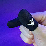 Ігрові напальчники з карбоном SILENCE (1 пара 2 шт) для ігор на телефоні смартфоні планшеті pubg пабг пубг, фото 2