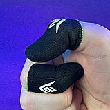 Ігрові напальчники з карбоном SILENCE (1 пара 2 шт) для ігор на телефоні смартфоні планшеті pubg пабг пубг, фото 8