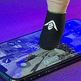 Ігрові напальчники з карбоном SILENCE (1 пара 2 шт) для ігор на телефоні смартфоні планшеті pubg пабг пубг, фото 4