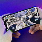 Ігрові напальчники з карбоном SILENCE (1 пара 2 шт) для ігор на телефоні смартфоні планшеті pubg пабг пубг, фото 9