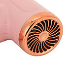 Фен акумуляторний із теплим повітрям бездротовий 200W Type-C RT-305, фото 5