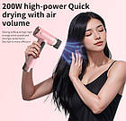 Фен акумуляторний із теплим повітрям бездротовий 200W Type-C RT-305, фото 6