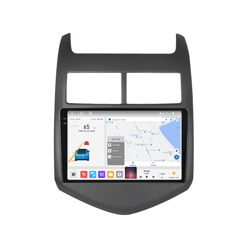 Штатна магнітола Mekede MS 2k Chevrolet Aveo (2011-2015) CarPlay QleD
