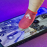 Напальчники Shezi мідне волокно ігрові від поту для ігор на телефоні смартфоні пабг pubg standoff 2 warzone, фото 8