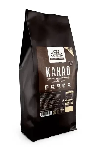 Barry Callebaut (CTM) какао-порошок алкалізований 22/24 250г