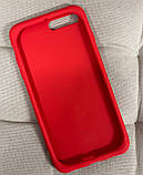 Силіконовий чохол для iPhone 8 Plus / 7 Plus - 3D Бант, Червоний, фото 3