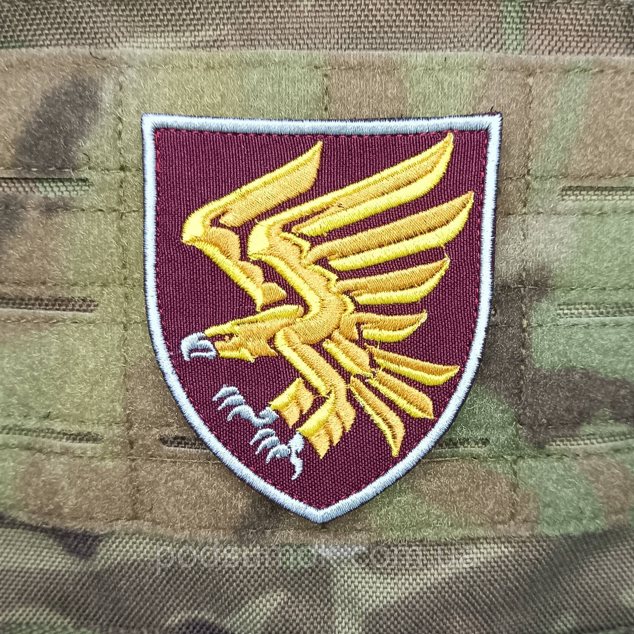 Шеврон 95 ОДШБр на липучці для велкро патч, фото 1