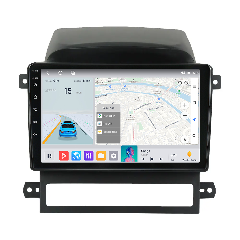 Штатная магнитола Mekede MS Chevrolet Captiva 1 (2006-2011) (0 Din) QleD