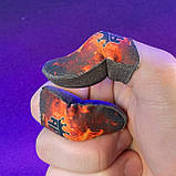 Ігрові напальчники P1 KING (1 пара 2 шт) для ігор на телефоні смартфоні планшеті срібне волокно pubg пабг, фото 8