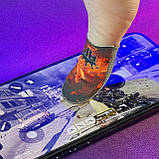 Ігрові напальчники P1 KING (1 пара 2 шт) для ігор на телефоні смартфоні планшеті срібне волокно pubg пабг, фото 3