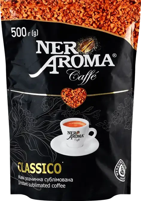 Розчинна кава Nero Aroma Classico 500 гр