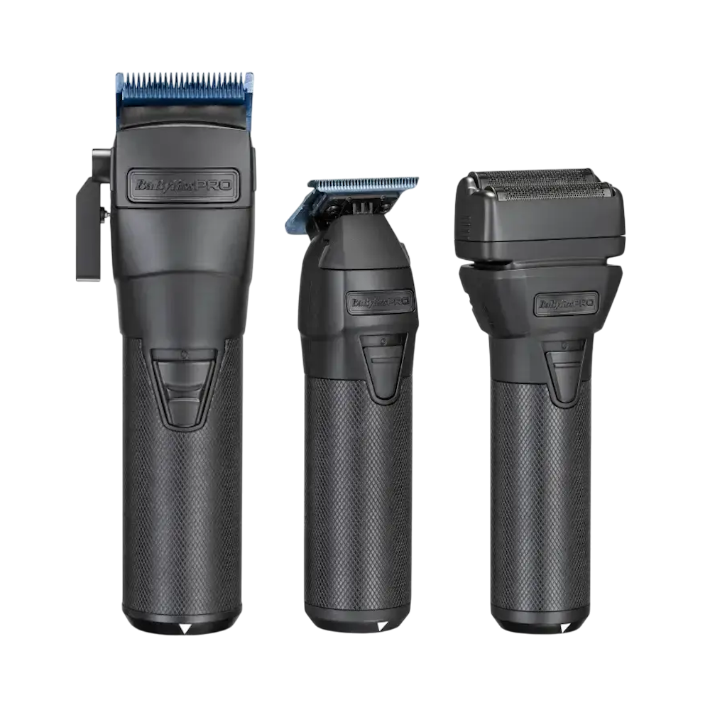 Комбо-набір "BaByliss PRO FxOne All-Metal Black" (FX899MBE+FX799MBE+FX79FSMBE)