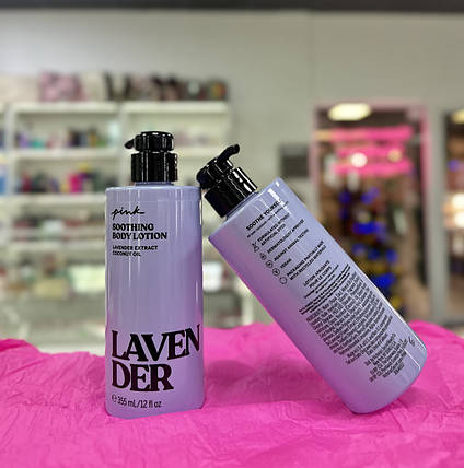 Парфумований лосьйон Victoria's Secret PINK Lavender Soothing Body Lotion 355 мл, фото 4