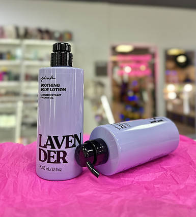 Парфумований лосьйон Victoria's Secret PINK Lavender Soothing Body Lotion 355 мл, фото 3