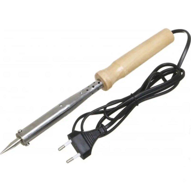 Паяльник 100W з дерев'яною ручкою, фото 1