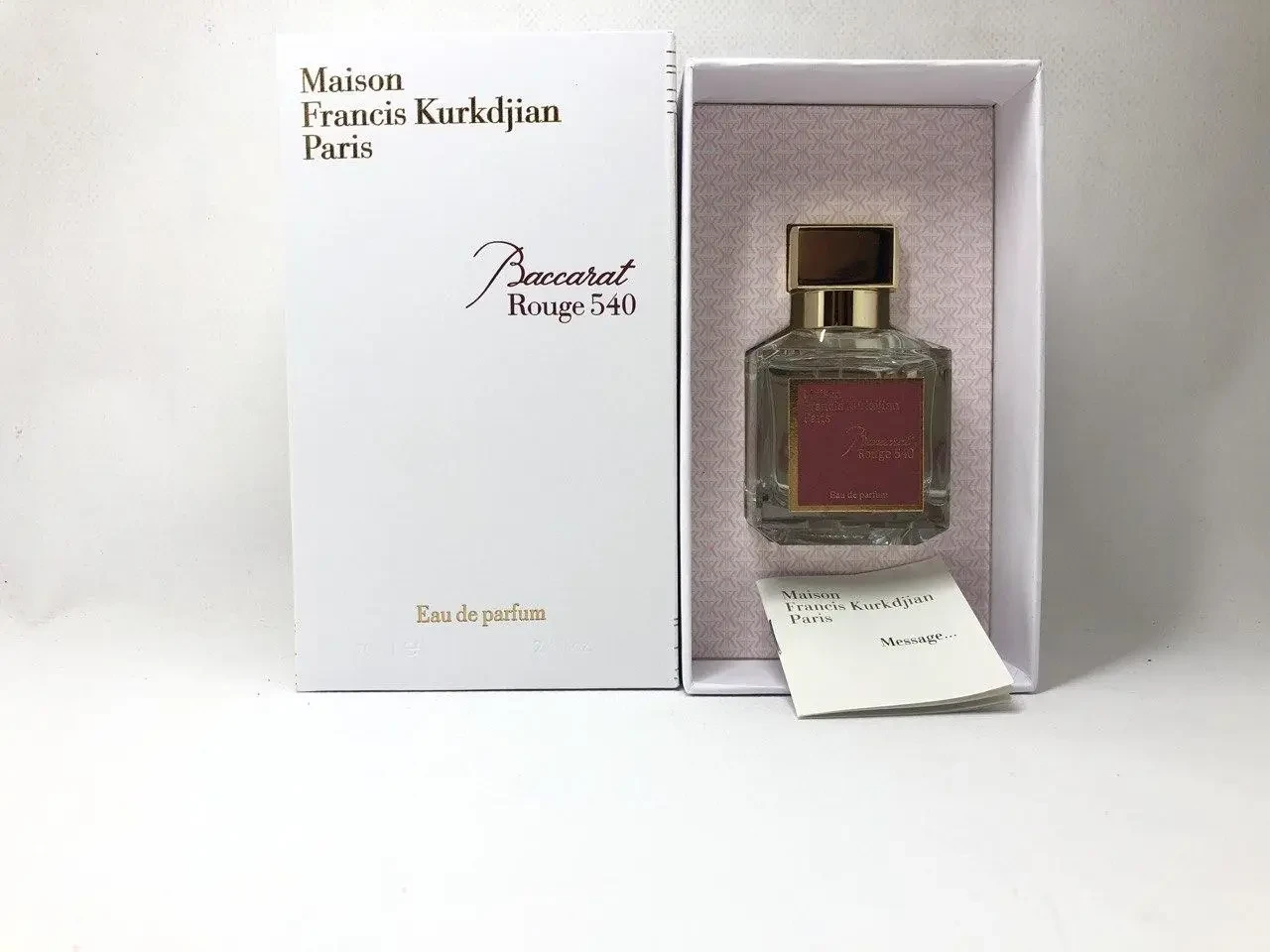Тестер Maison Francis Kurkdjian Baccarat Rouge 540 парфумована вода 70 ml. Мейсон Франсіс Баккарат Руж 540