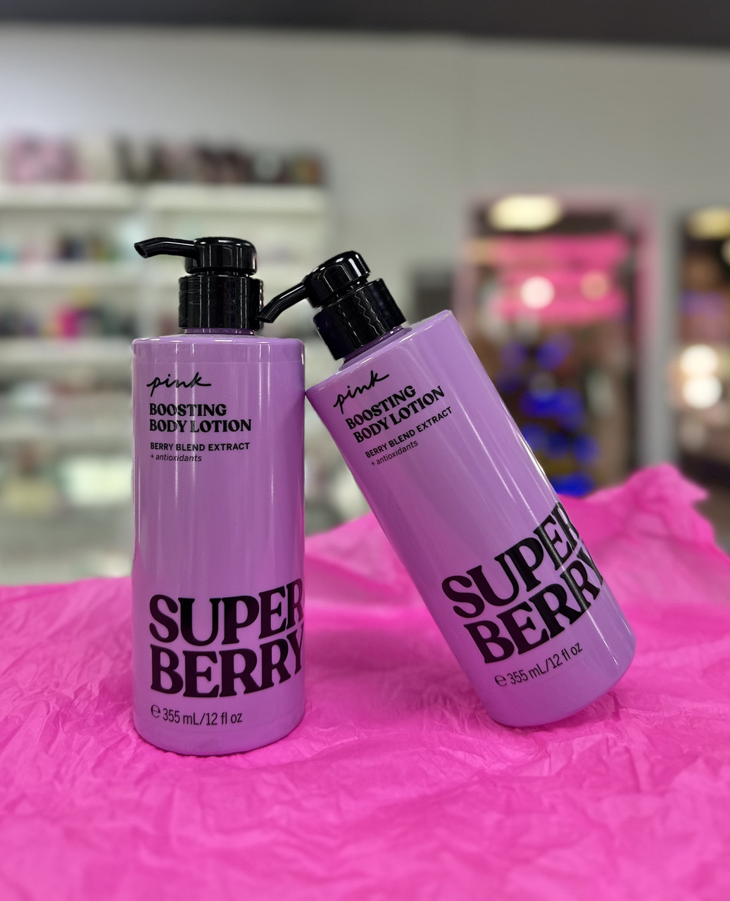 Парфумований лосьйон Victoria's Secret PINK Super Berry Boosting Body Lotion 355 мл