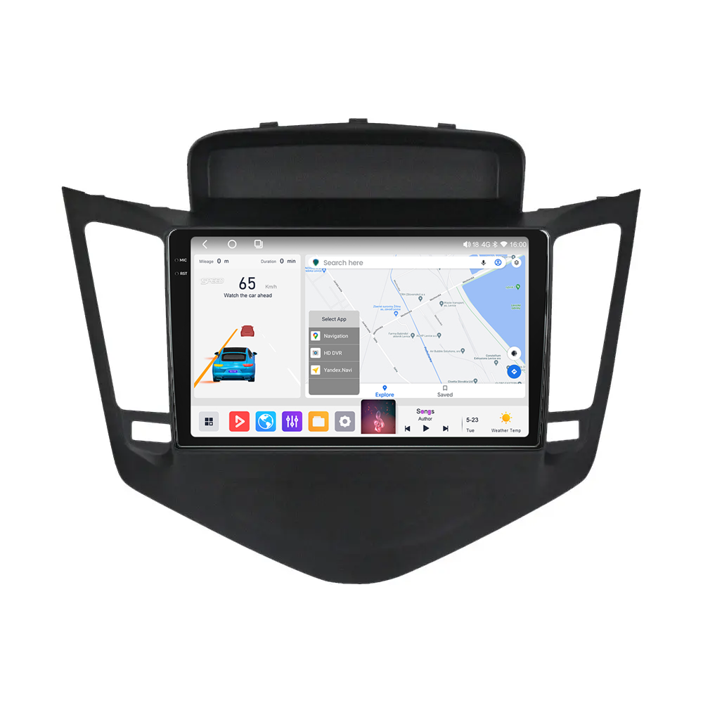 Штатна магнітола Mekede MS 2k Chevrolet Cruze (2008-2014) CarPlay QleD, фото 1