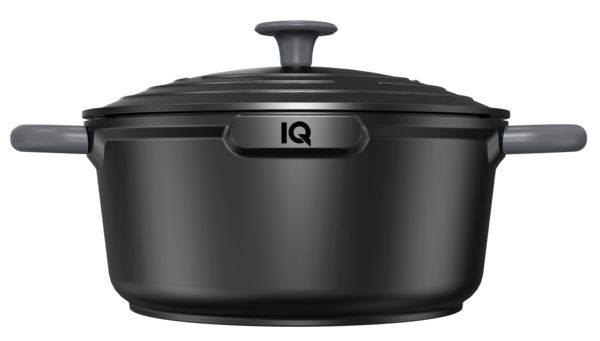 Каструля IQ Be Creative алюмінієва 20 см (2.4 л) з кришкою (IQ-2047-20)
