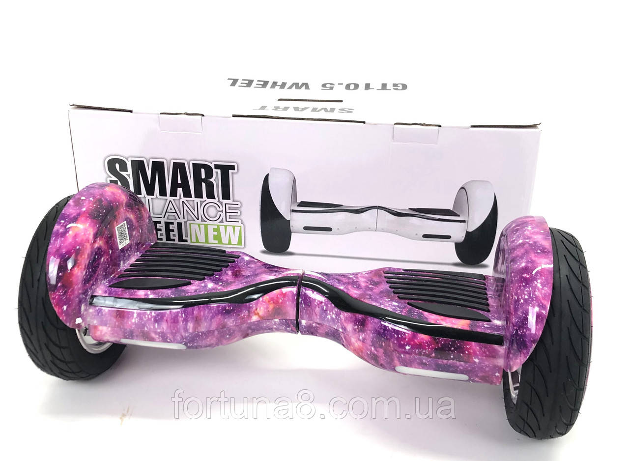 Гіроборд Smart Balance Wheel Pro Premium 10.5 Рожевий космос