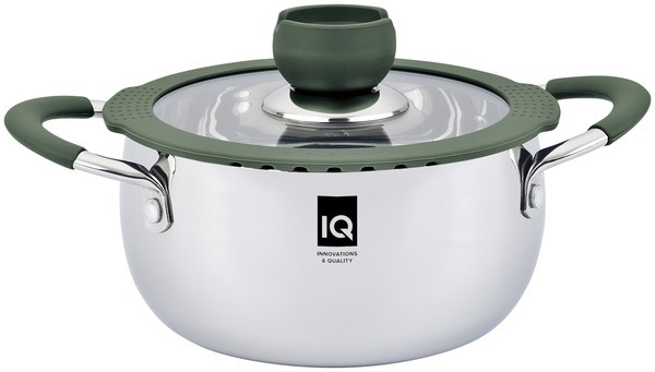 Каструля IQ Be Trendy 22 см (4.4 л) з кришкою (IQ-2044-22)