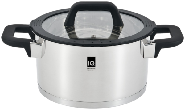 Каструля IQ Be Traditional 20 см (3.3 л) з кришкою (IQ-2046-20)