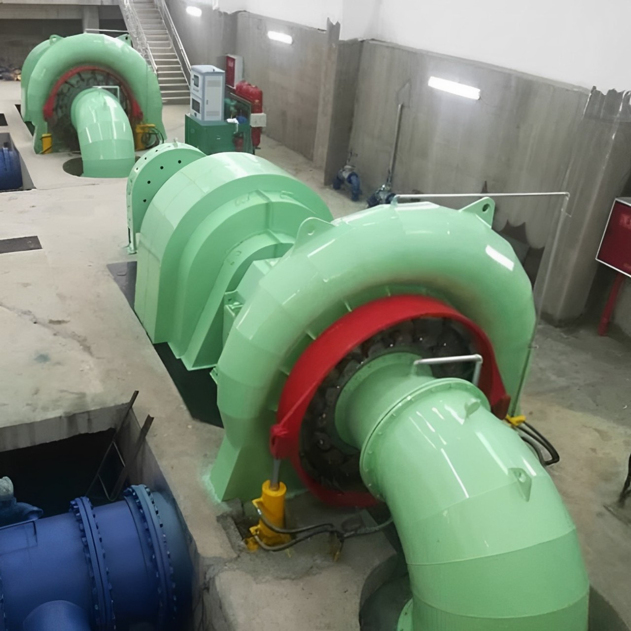 Гідротурбіна та генераторна установка 2x1000 кВт DTEC
