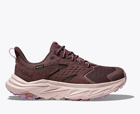 Кросівки для бігу жіночі HOKA M ANACAPA 2 LOW GTX 1142830 SYQ SMOKY QUARTZ / COSMIC PEARL, фото 1