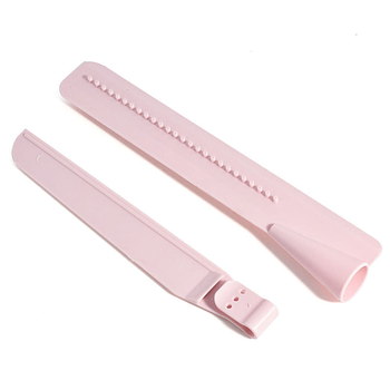 Регульований скребок-лопатка для вирівнювання тортів, рожевий (KG-12530)