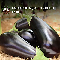Баклажан Мідас F1 - ранній - ( 10 шт  zip-пакет)