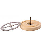 Заглушка Tesli вентиляційна d100, основа нерж.сталь, фото 3