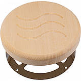 Заглушка Tesli вентиляційна d125, основа нерж.сталь, фото 2