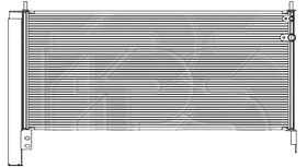 Конденсатор кондиціонера Lexus CT200H 11-17 Koyoair АКПП/МКПП; 670X300X20; +осушувач (1.8 HYBRID)