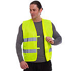 Жилет світловідбиваючий SP-Sport MS-1218 салатовий, фото 2