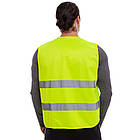 Жилет світловідбиваючий SP-Sport MS-1218 салатовий, фото 3